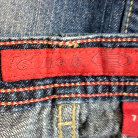 Vintage 90's Bongo Denim Blue Jean Skirt - Picture 5 of 5